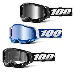 100% Racecraft 2 Motocross & Mountain Bike Goggles + Anti-Fog Coating