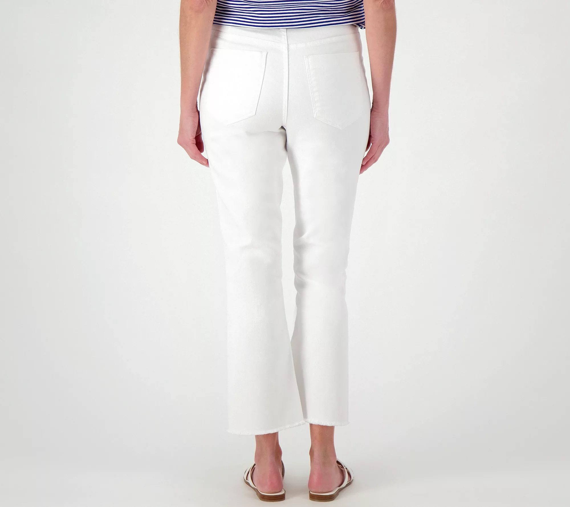 "As Is" Studio Park x Amy Stran Tall All The Time White Jeans