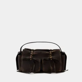 Acne Studios  Multipocket Vintage Shoulder Bag - Acne Studios - Leather - Brown