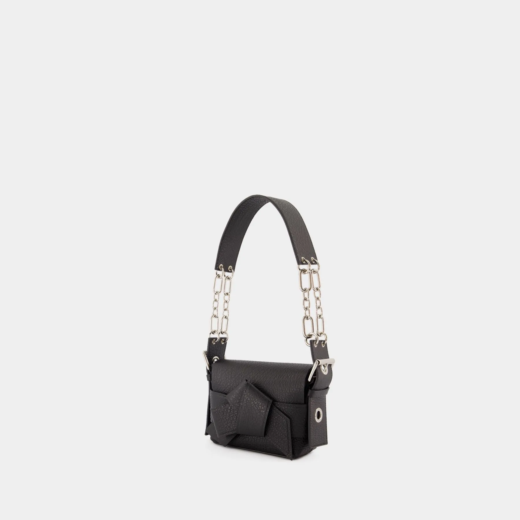 Acne Studios  Musubi Shoulder Bag - Acne Studios - Leather - Black