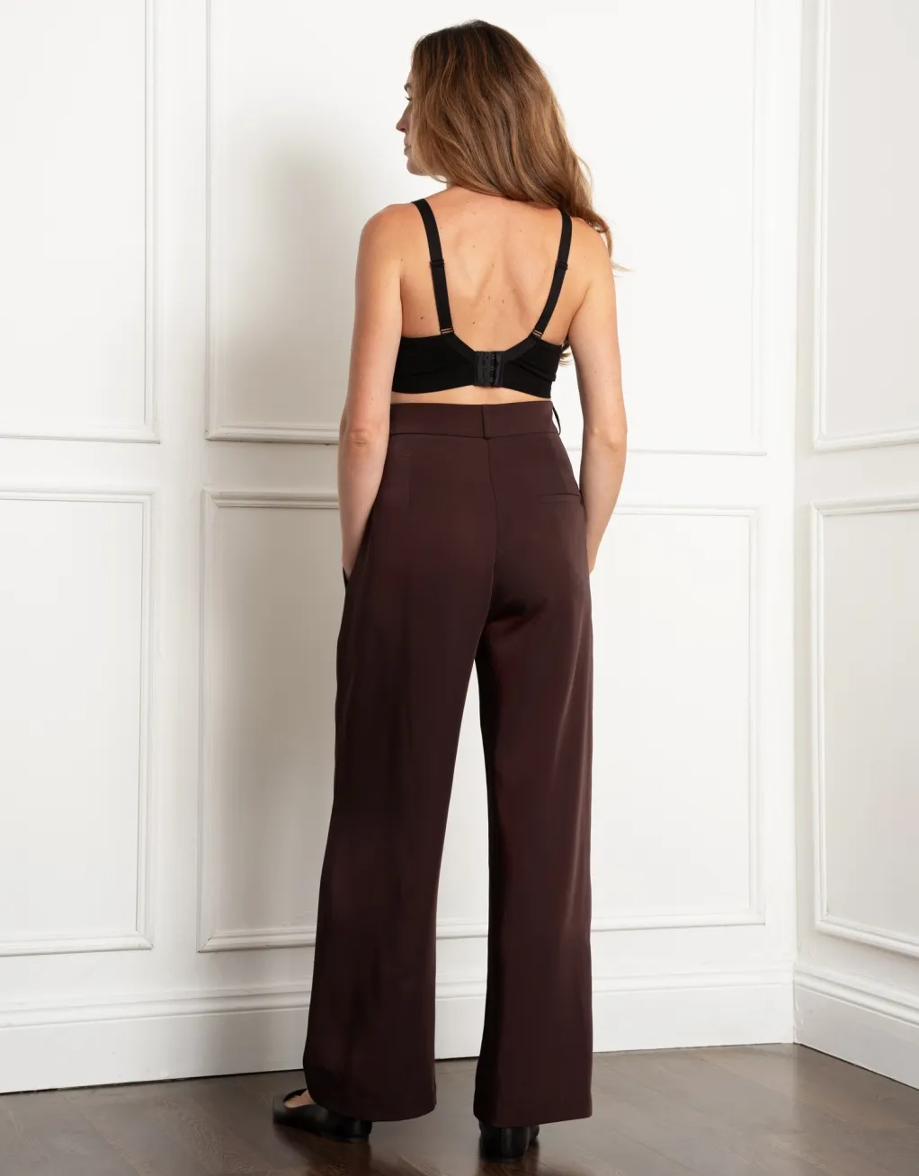 Agnetha | Wide-Leg Over Bump Maternity Pants