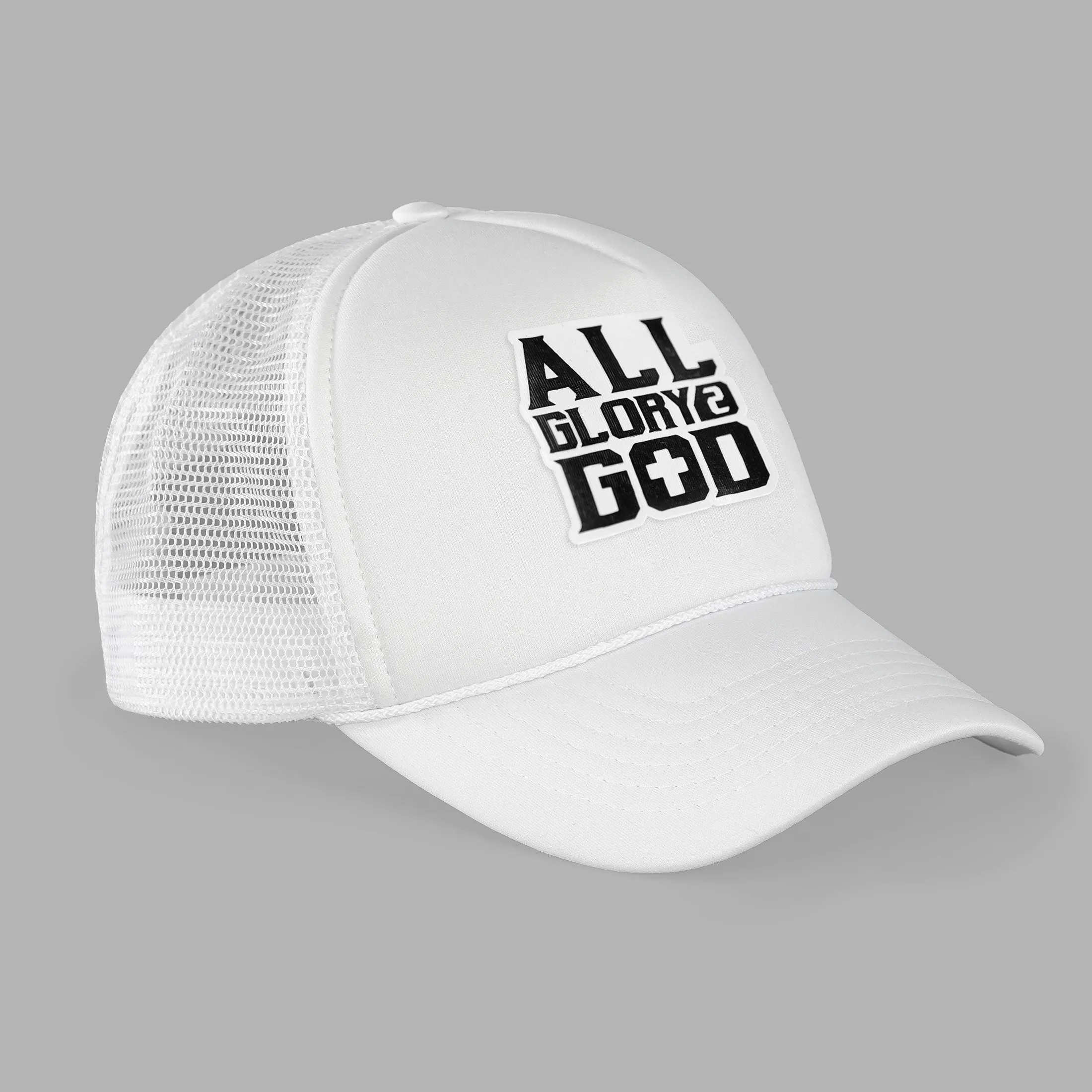 All Glory 2 God Patch Trucker Hat