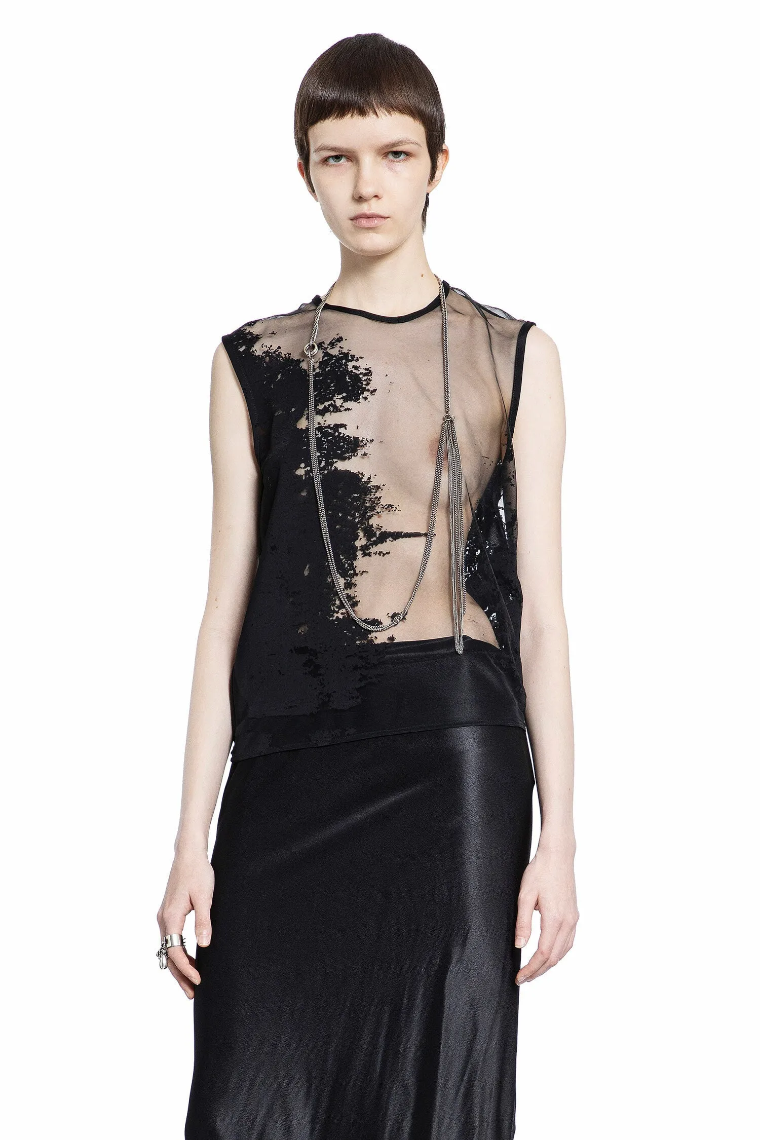 ann demeulemeester biba sleeveless top