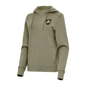 Antigua Army Black Knights Women's Olive Justice Pullover Hoodie