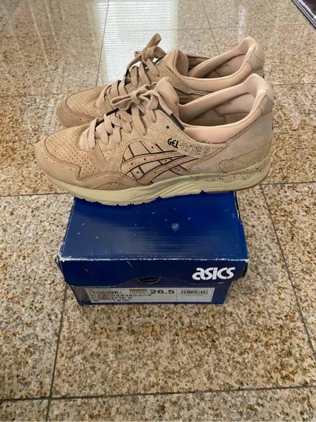 Asics gel-lyte v x monkey time ‘sand layer’ size 8.5