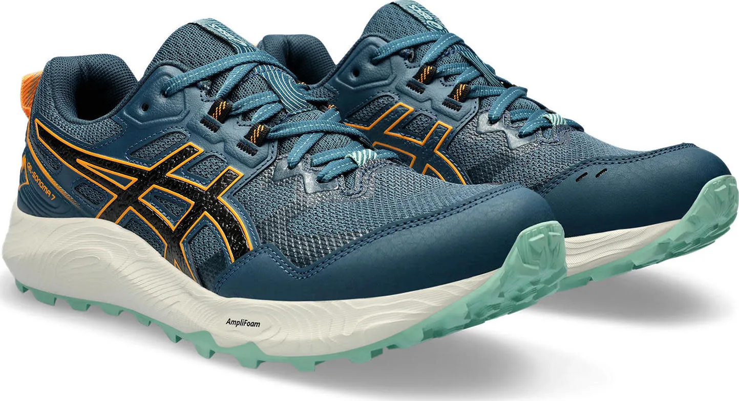 Asics Men's Gel-Sonoma 7 Magnetic Blue/Black | Buy Asics Men's Gel-Sonoma 7 Magnetic Blue/Black here | Outnorth