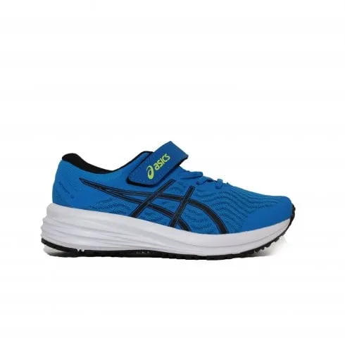 Asics Patriot 12 PS | Directoire Blue/Black | Children's Running Trainers