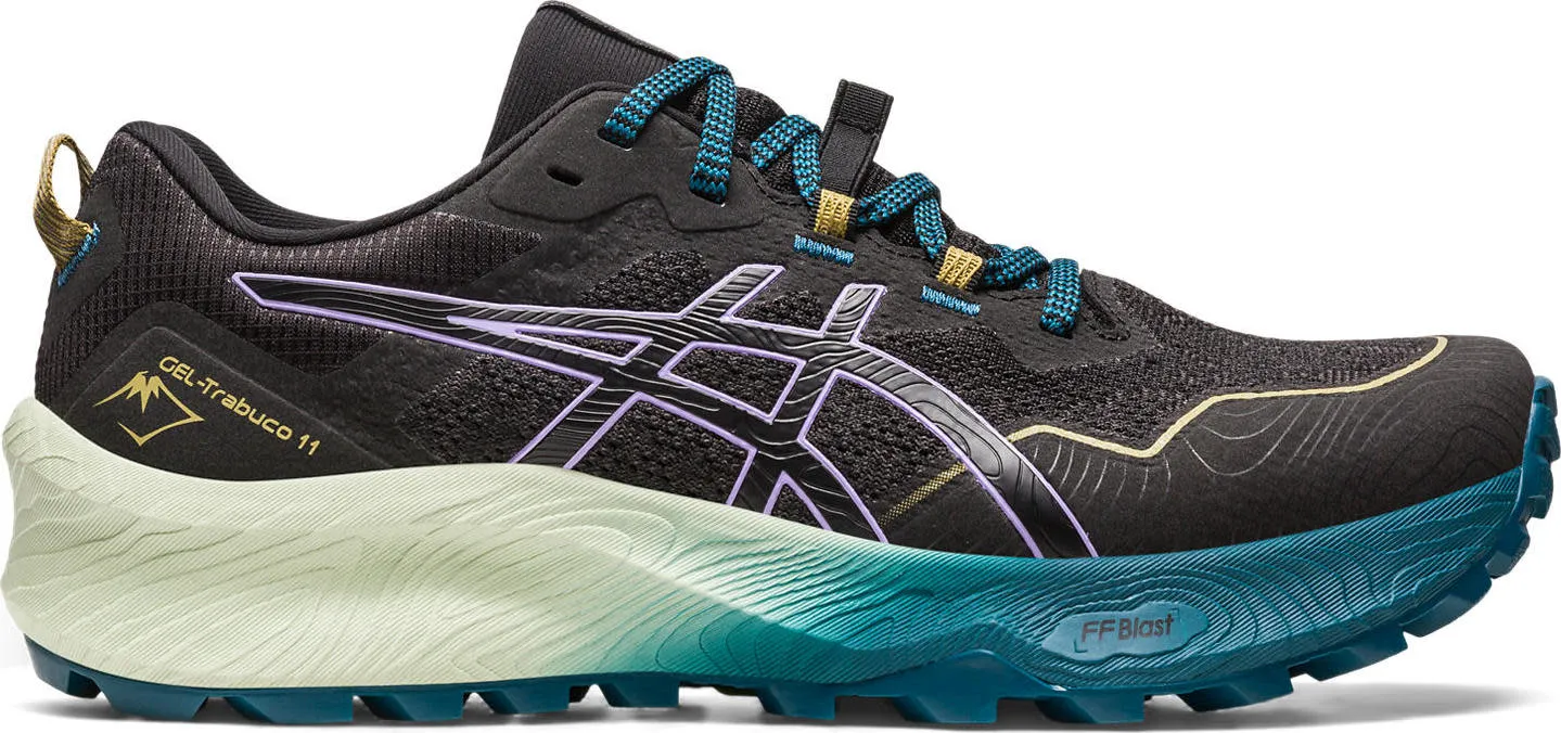 Asics Women's Gel-Trabuco 11 Black/Digital Violet | Buy Asics Women's Gel-Trabuco 11 Black/Digital Violet here | Outno