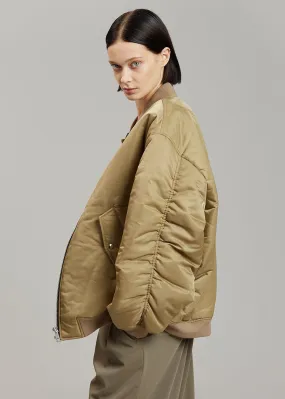 Astra Bomber Jacket - Olive