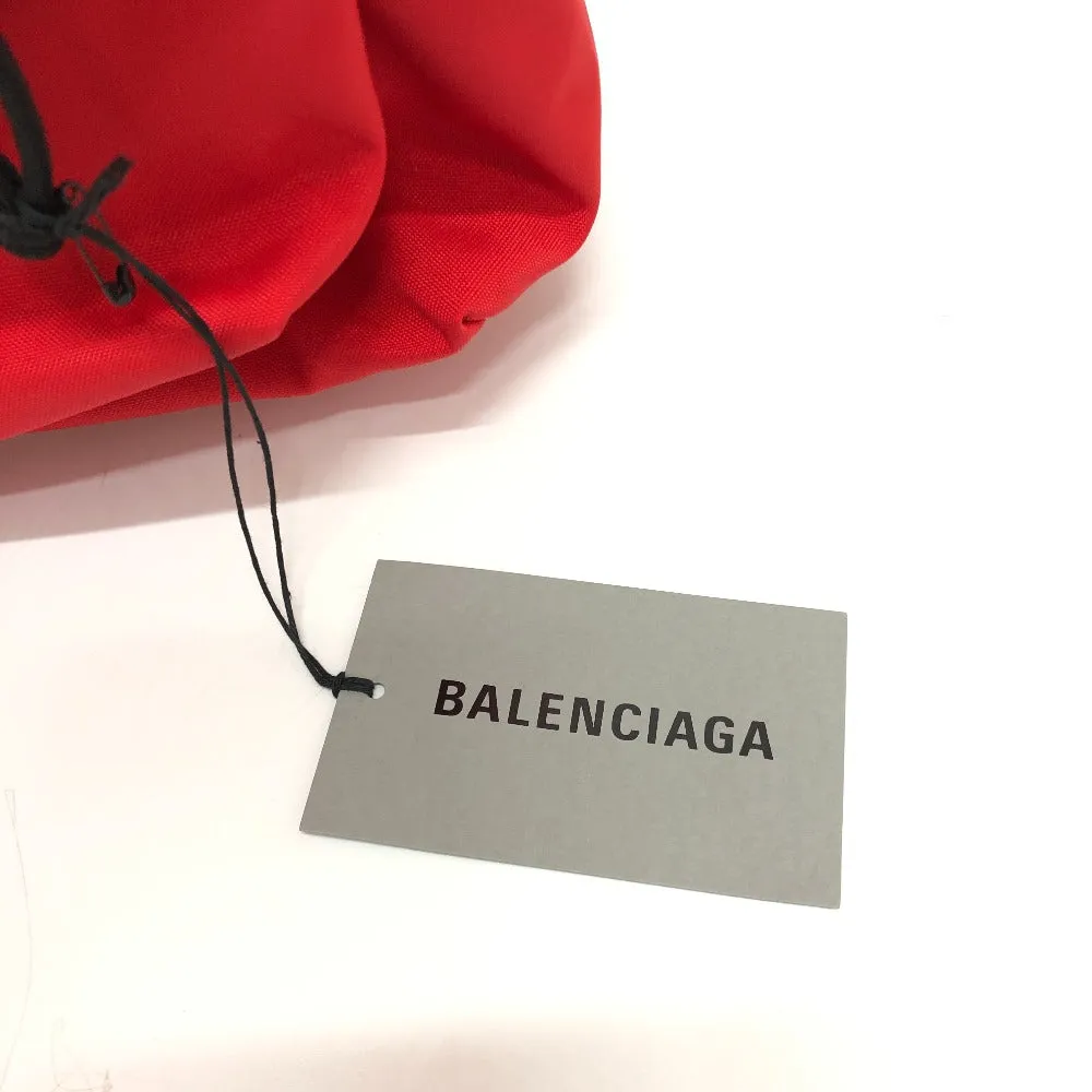 BALENCIAGA Backpack 507460 Nylon Red logo unisex(Unisex)