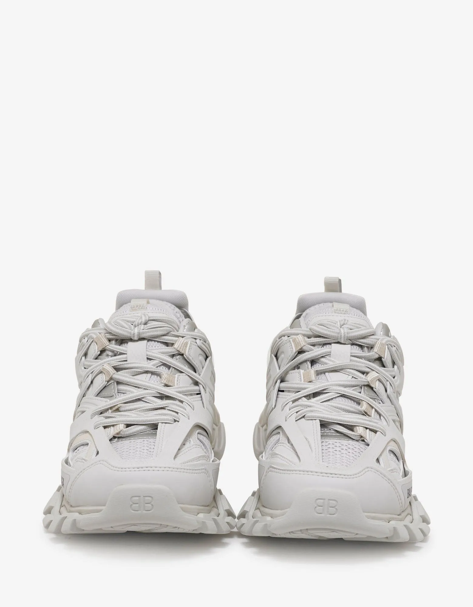 Balenciaga Balenciaga All-White Track Trainers