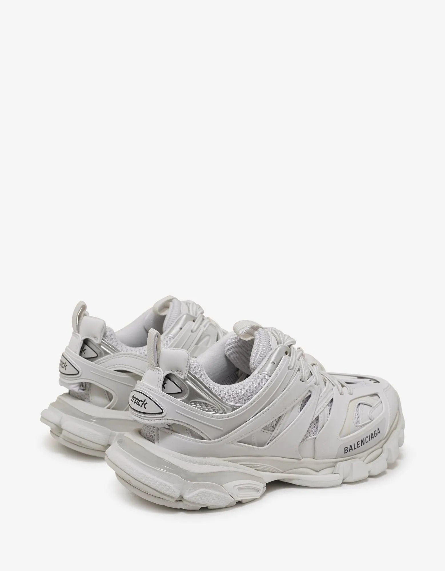 Balenciaga Balenciaga All-White Track Trainers