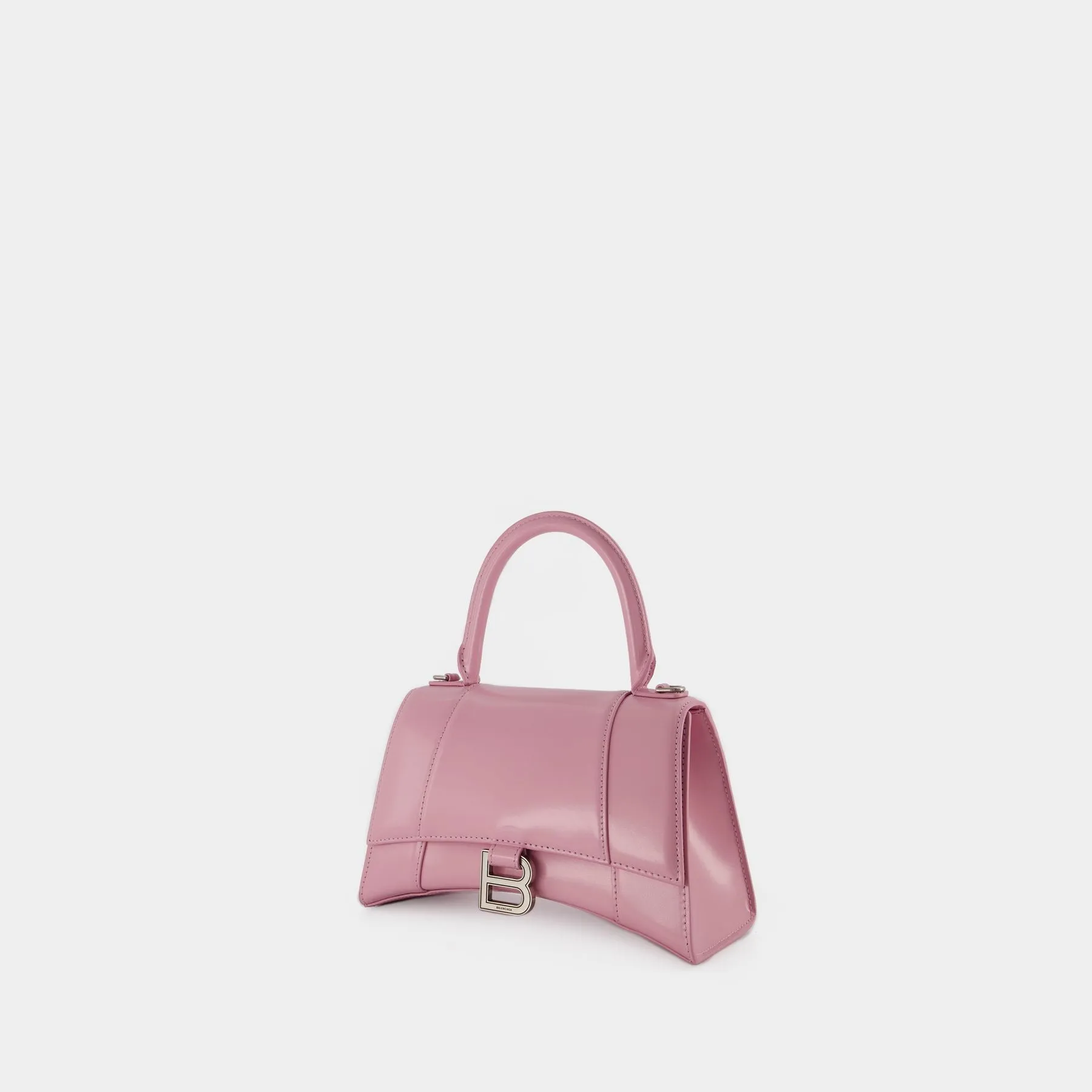 Balenciaga  Hourglass S Bag - Balenciaga - Leather - Powder Pink