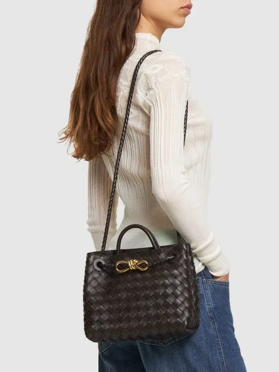 Bottega Veneta   Small Andiamo leather top handle bag 