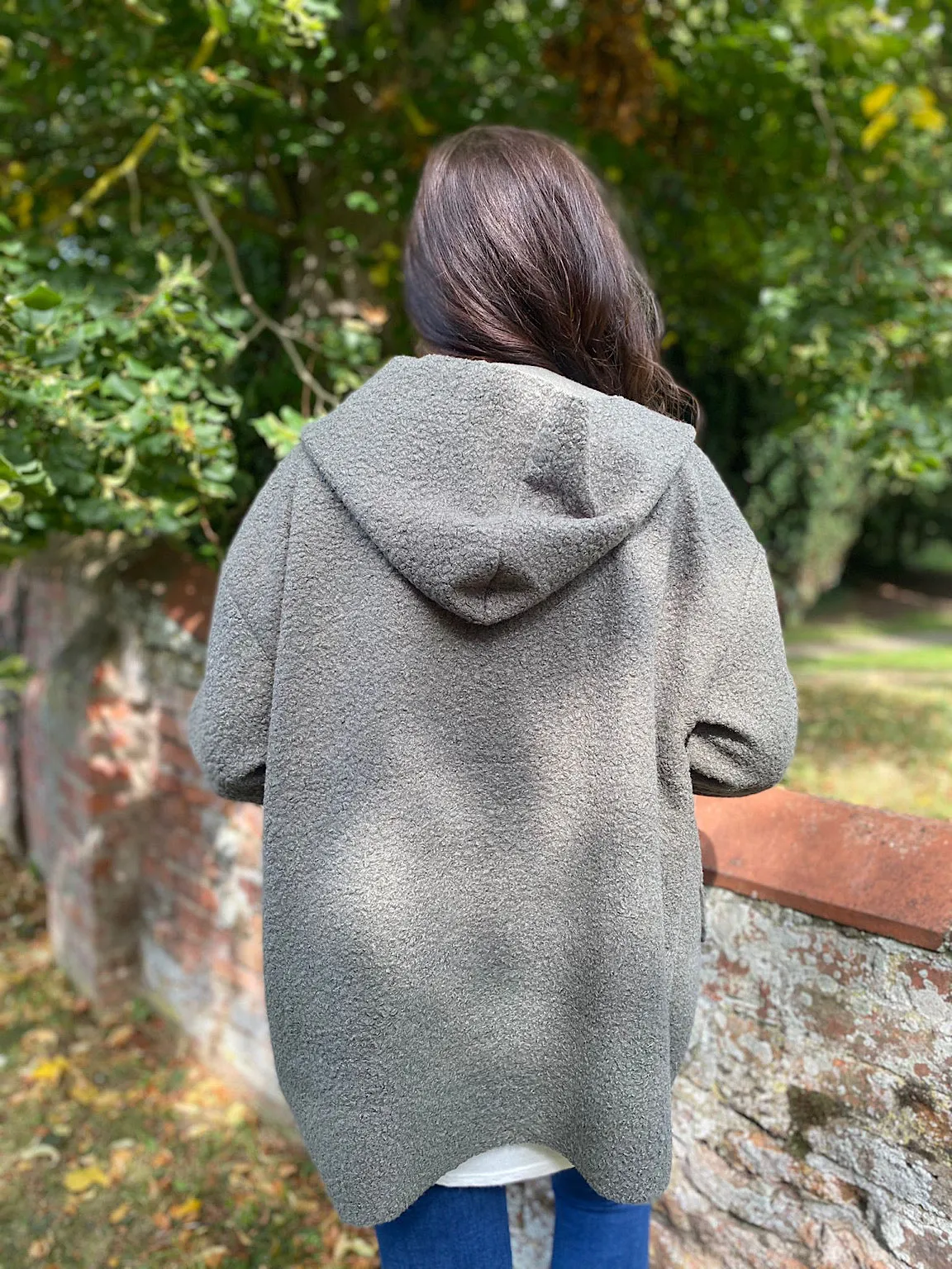 Boucle Hooded Jacket Jessica