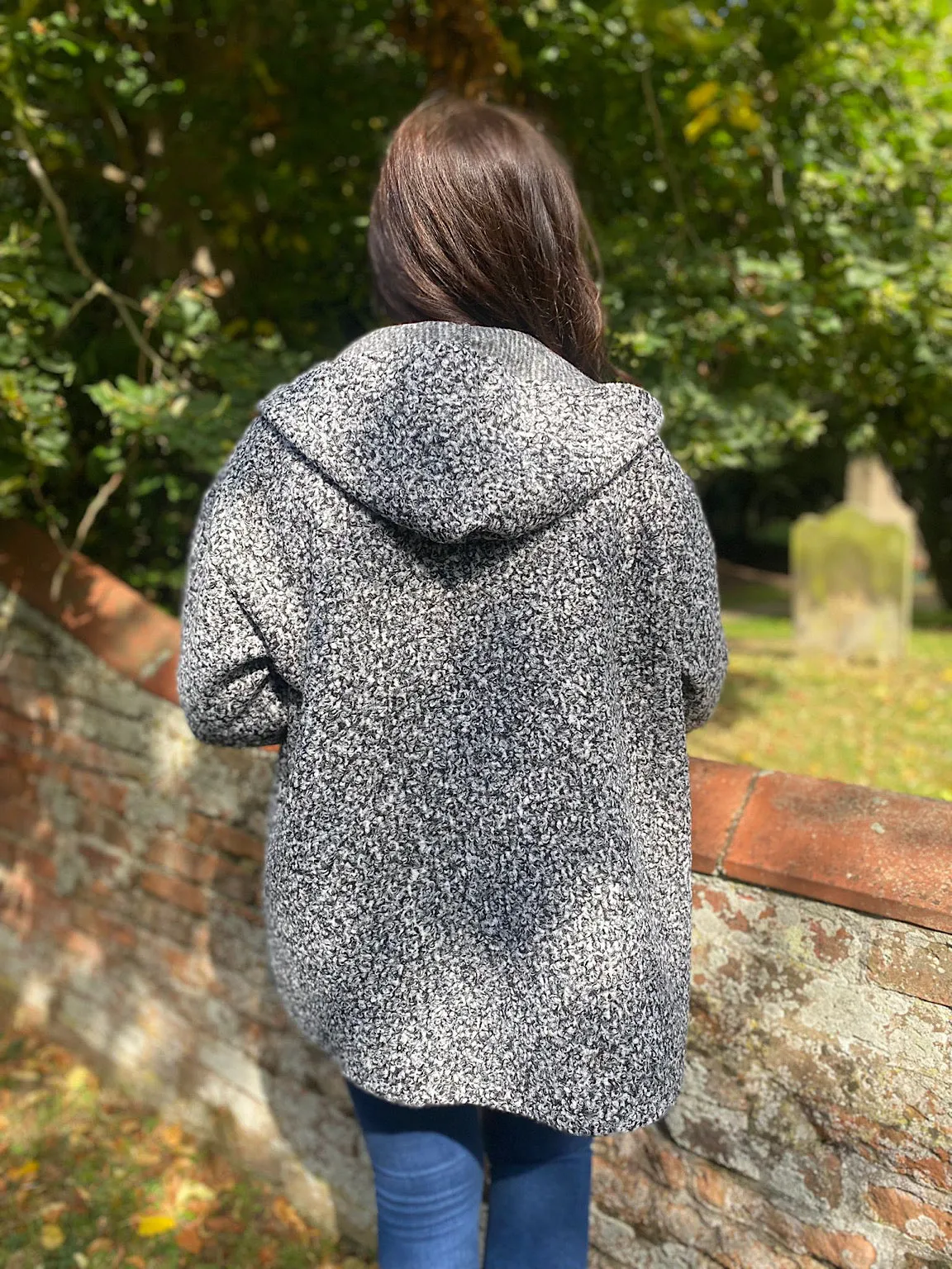 Boucle Hooded Jacket Jessica