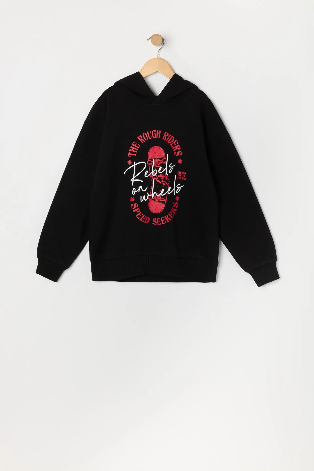 Boys Rebels on Wheels Fleece Hoodie