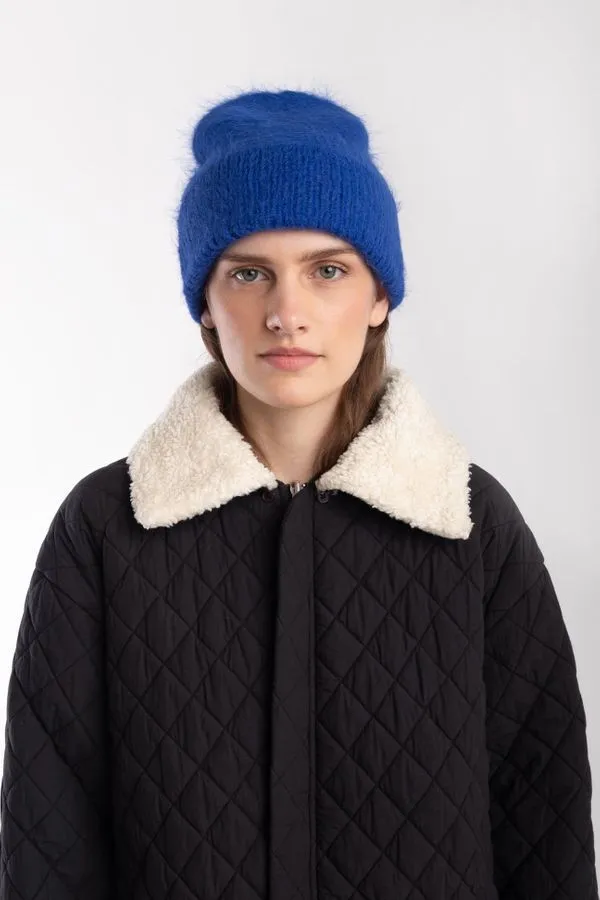 Brushed Rib Hat - Electric Blue