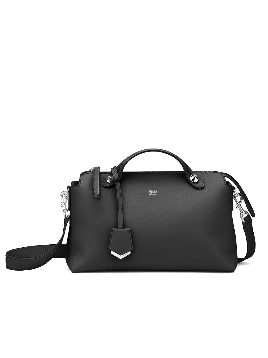 By The Way Medium Black Leather Boston Bag