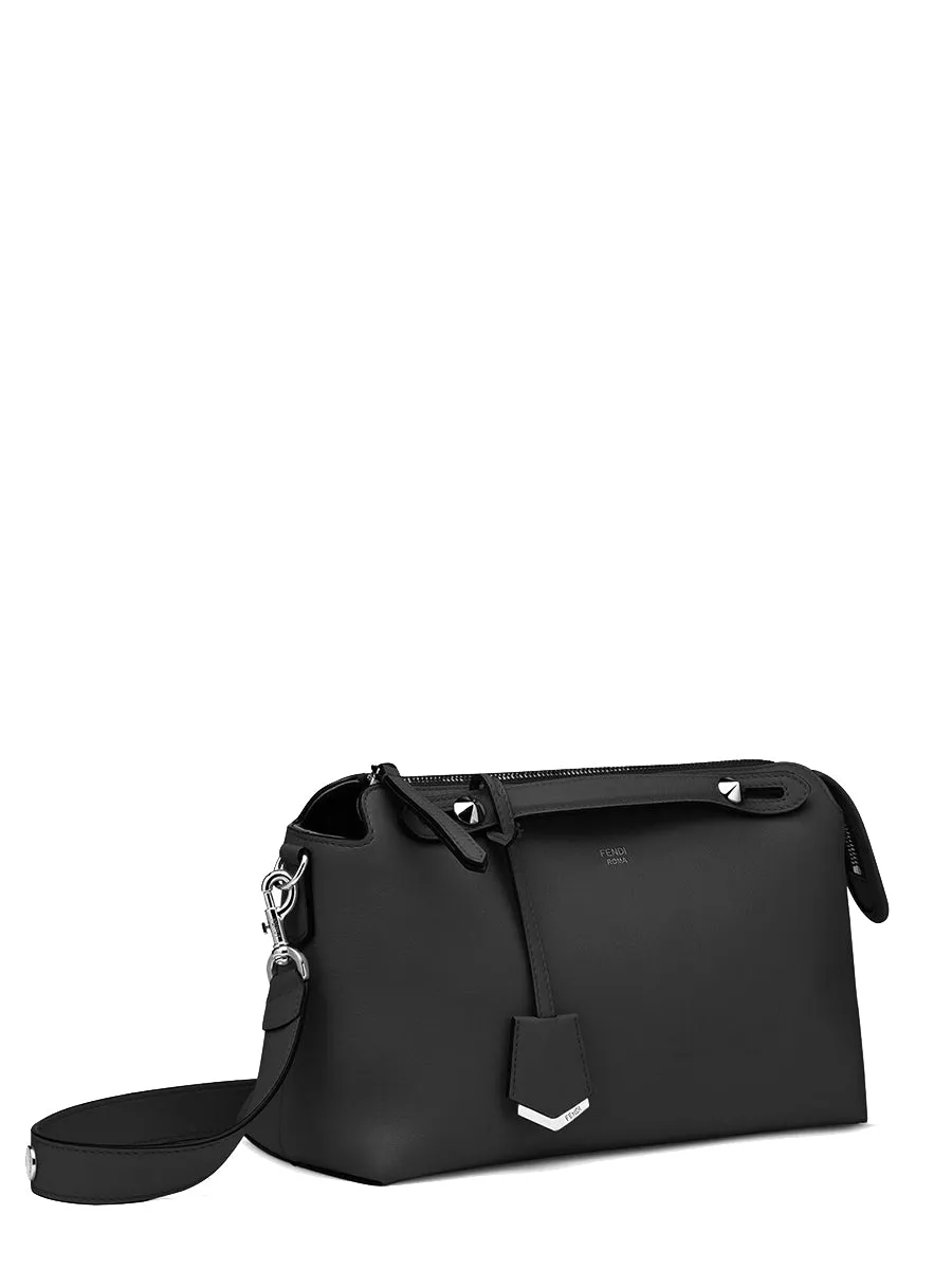 By The Way Medium Black Leather Boston Bag