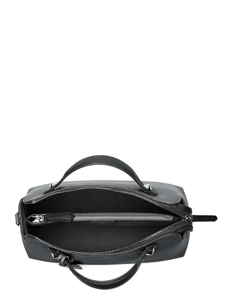 By The Way Medium Black Leather Boston Bag