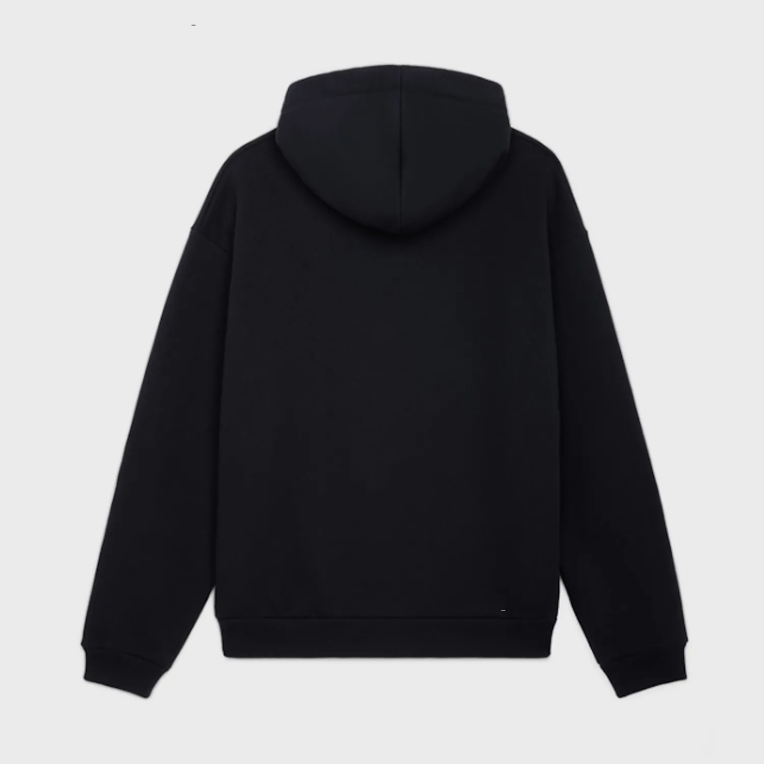 CELINE  |Loose hooded sweatshirt in cotton fleece