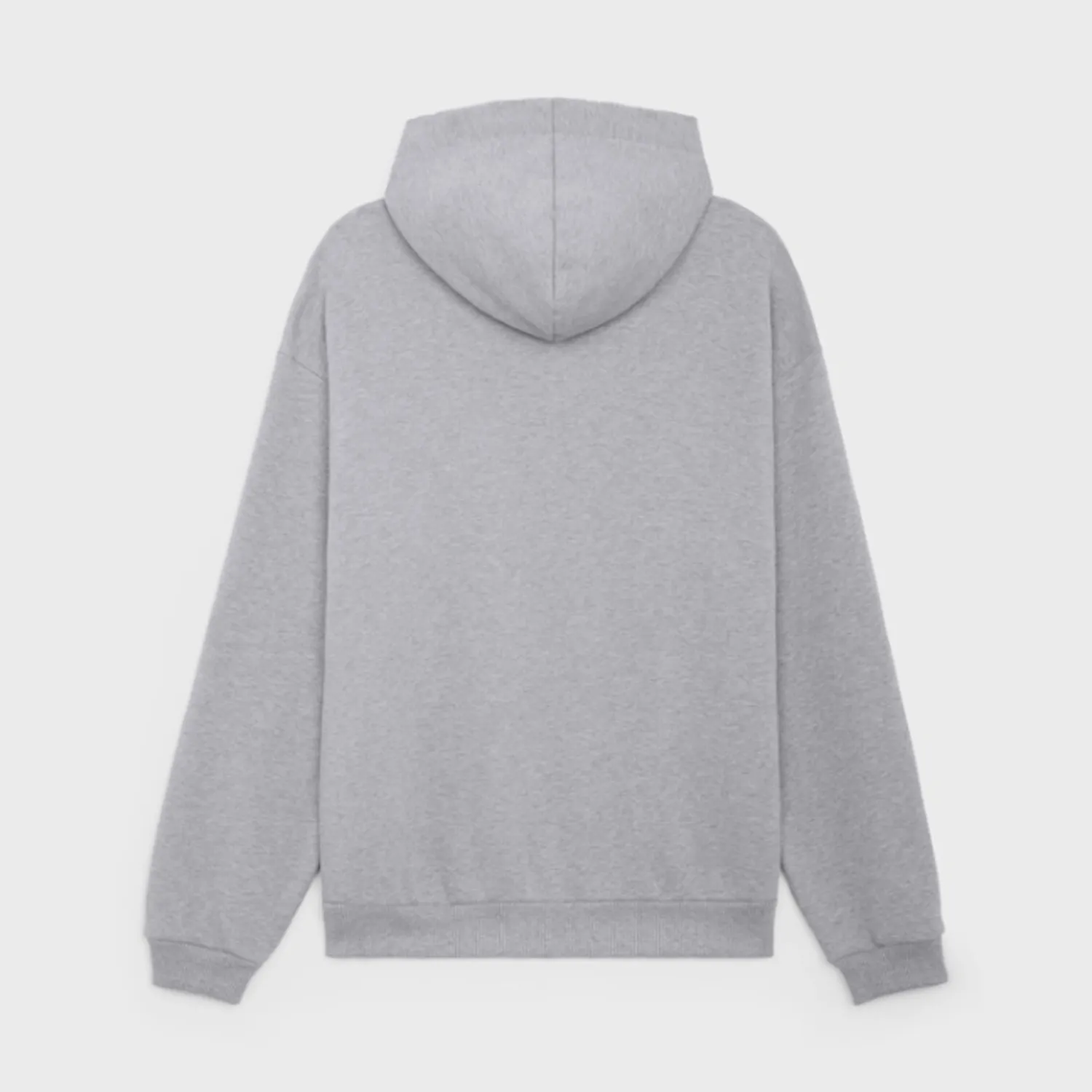 CELINE  |Loose hooded sweatshirt in cotton fleece