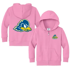 Chad & Jake  Delaware Fightin' Blue Hens Toddler Pink Logo Full-Zip Hoodie Jacket