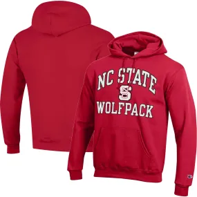 Champion NC State Wolfpack Red High Motor Pullover Hoodie