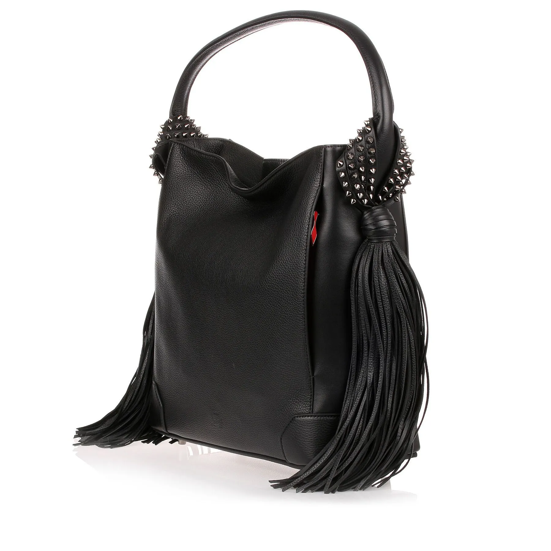 Christian Louboutin Eloise Hobo black leather bag