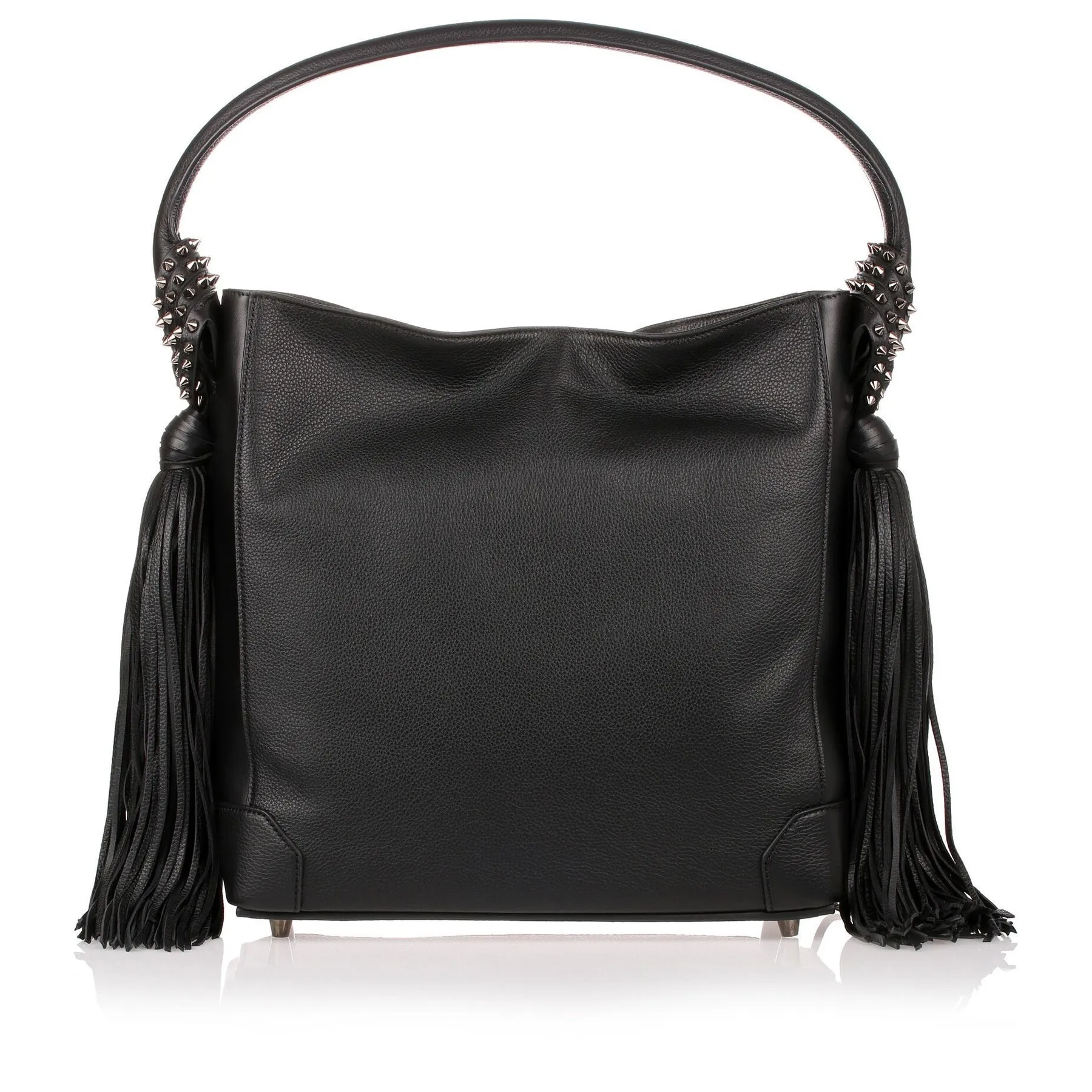 Christian Louboutin Eloise Hobo black leather bag