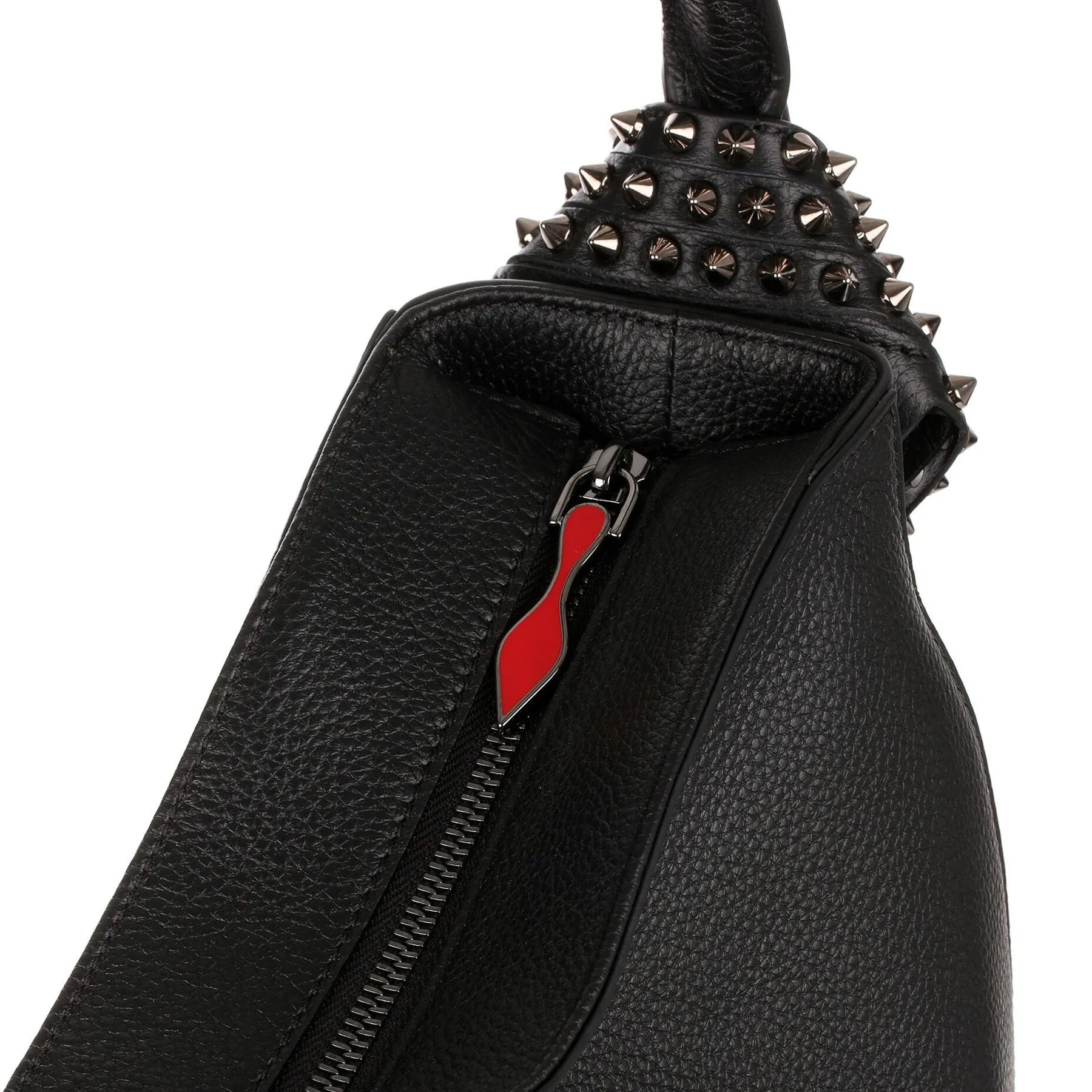 Christian Louboutin Eloise Hobo black leather bag