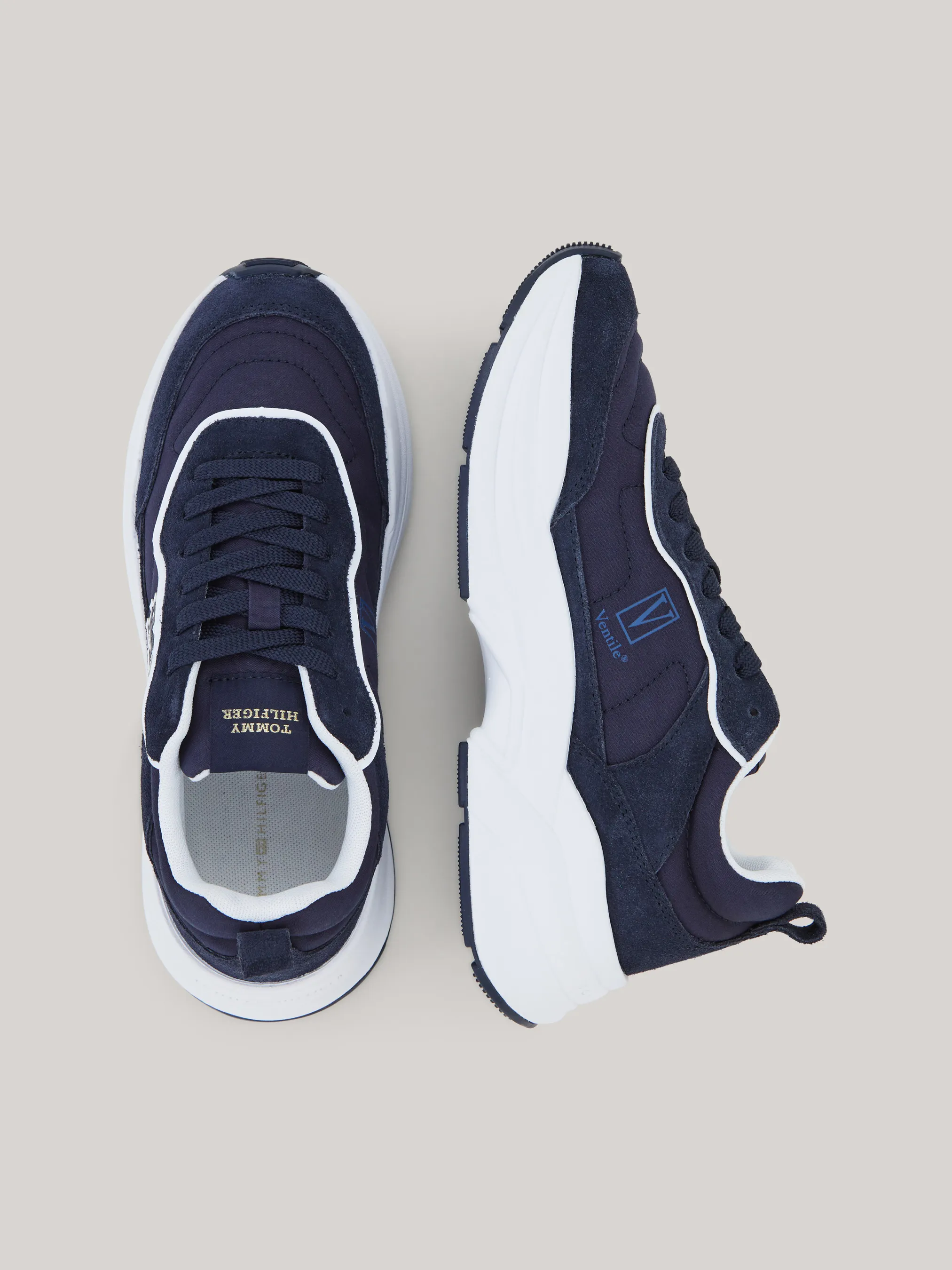 Chunky Runner Suede Trainers | Sneakers | Tommy Hilfiger