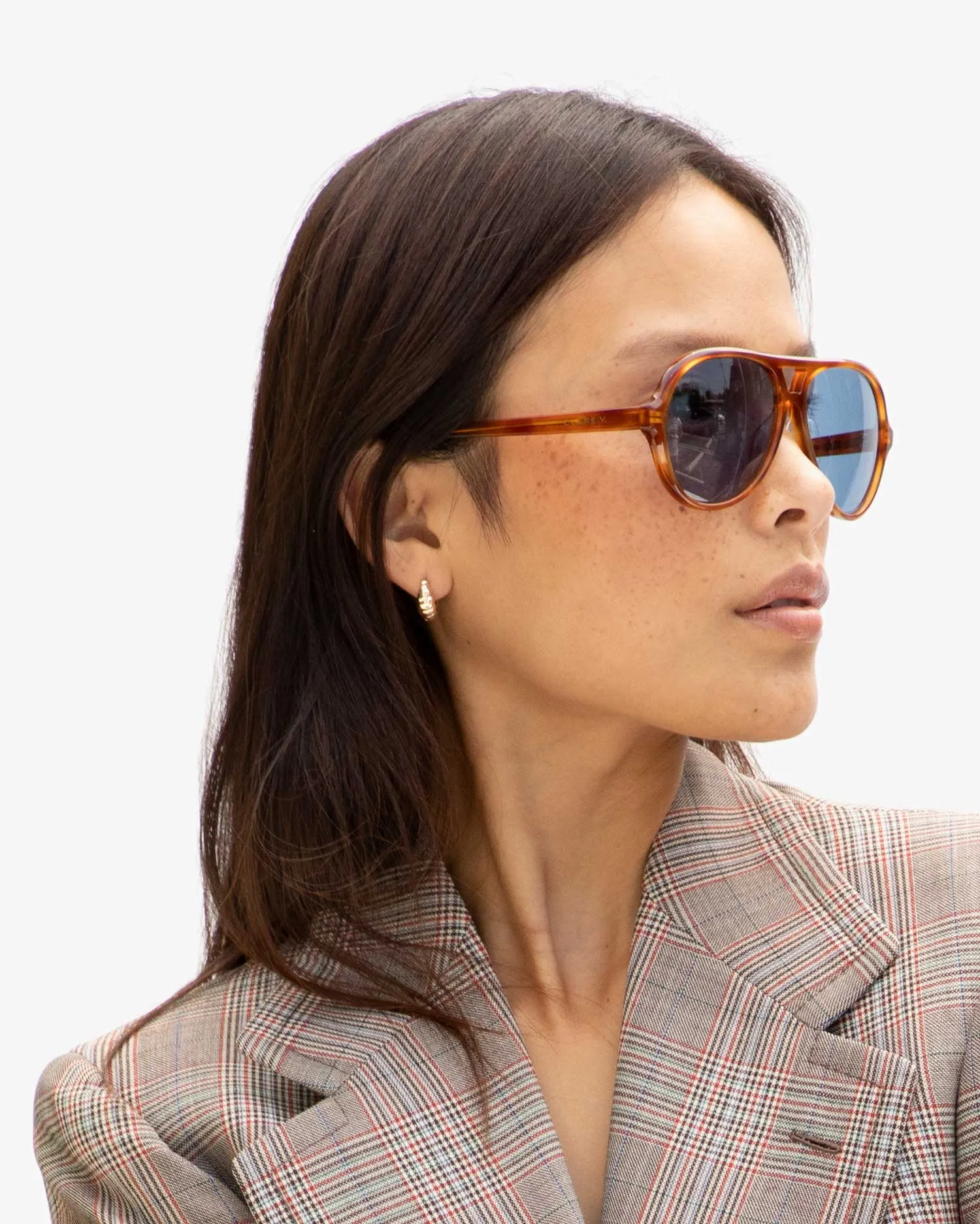 Clare V. Lizzie Sunglasses