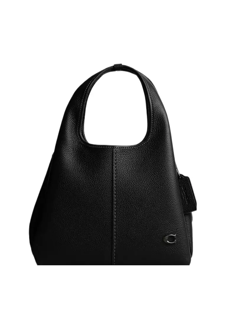 Coach COACH LANA Women's Black Minimalist Stylish Handbag