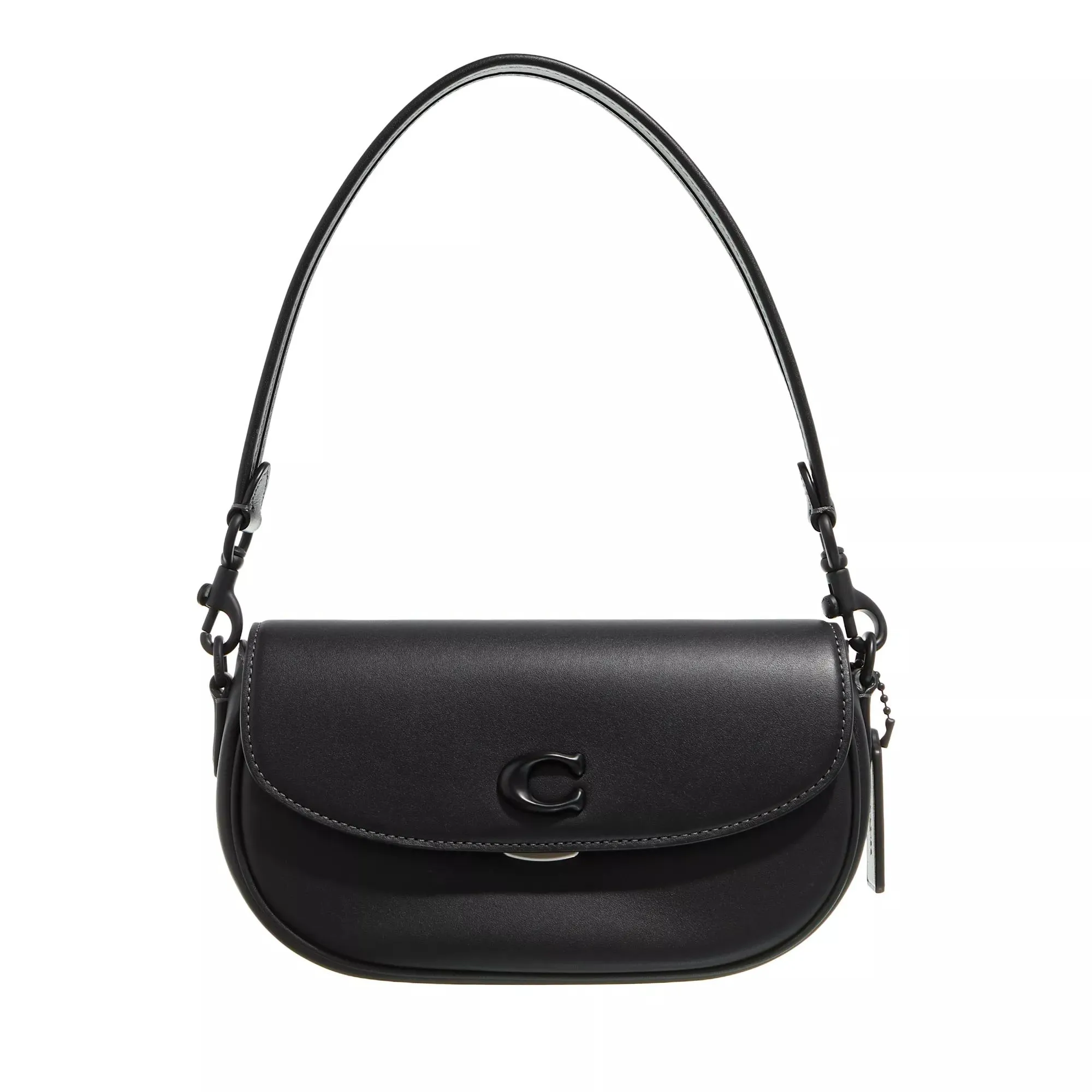 Coach  Glovetanned Leather Emmy Saddle Bag 23 mw/black