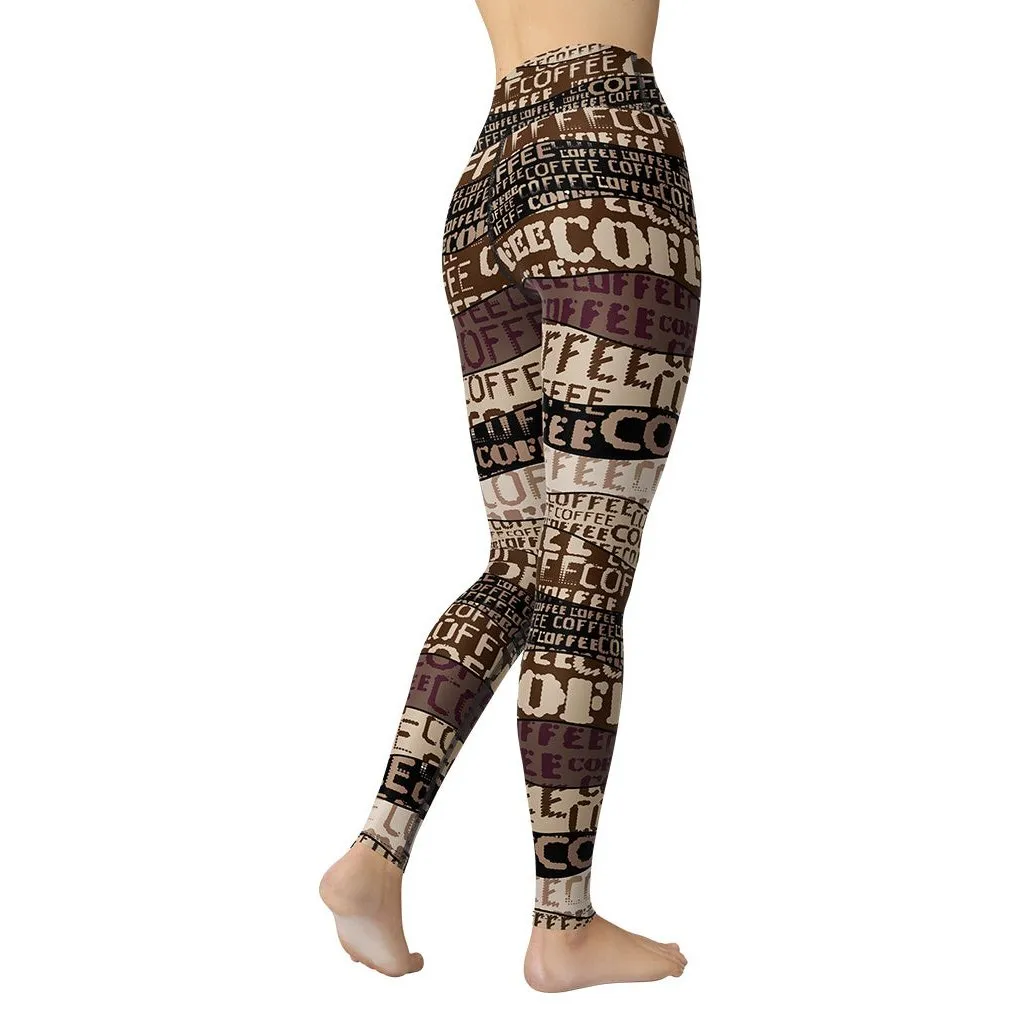 Coffee Yoga Leggings