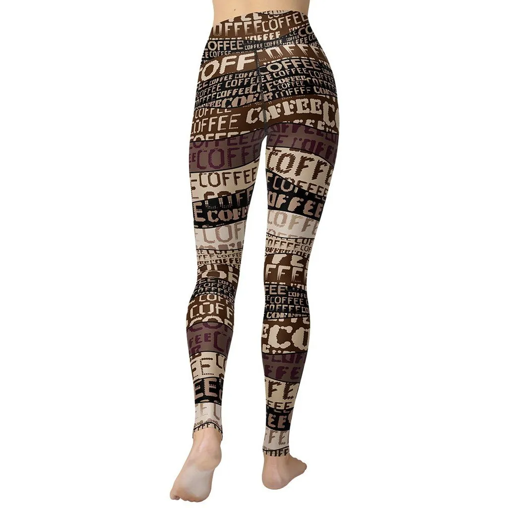 Coffee Yoga Leggings