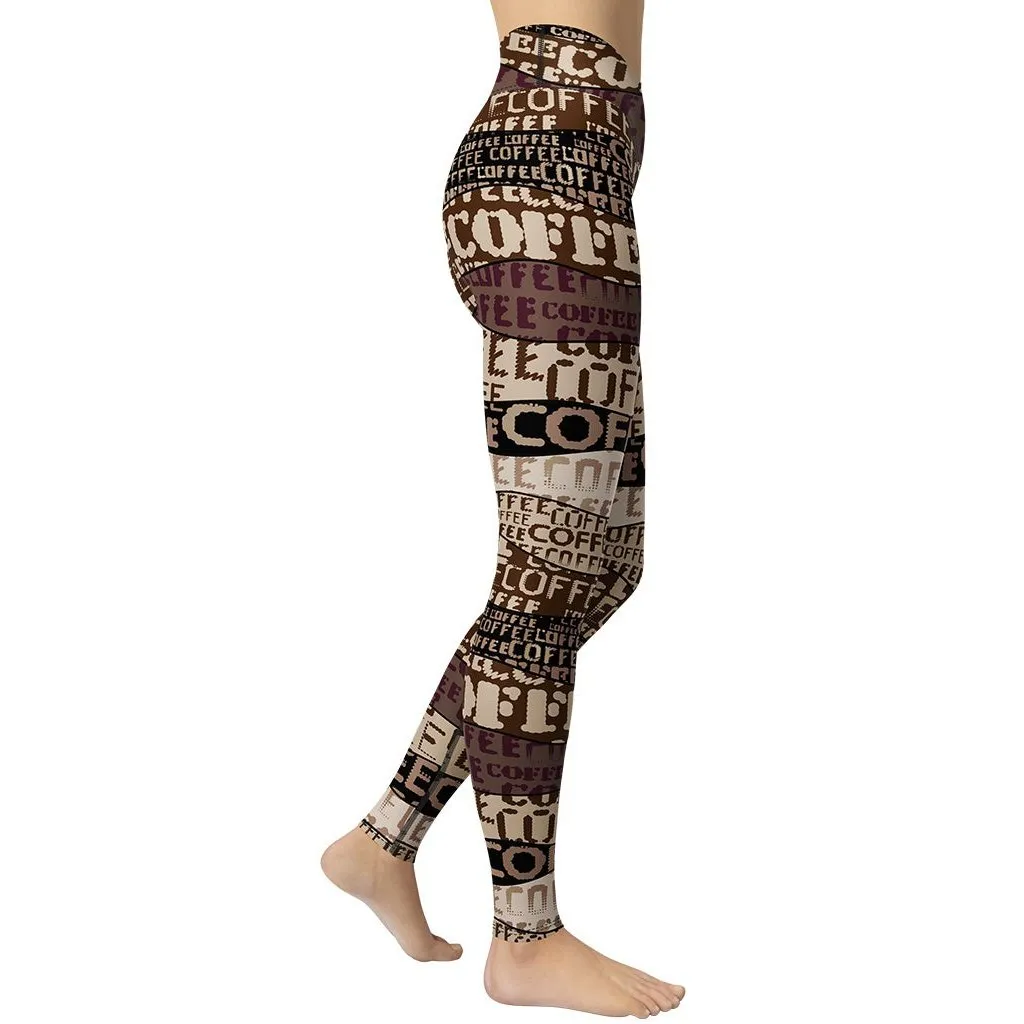 Coffee Yoga Leggings