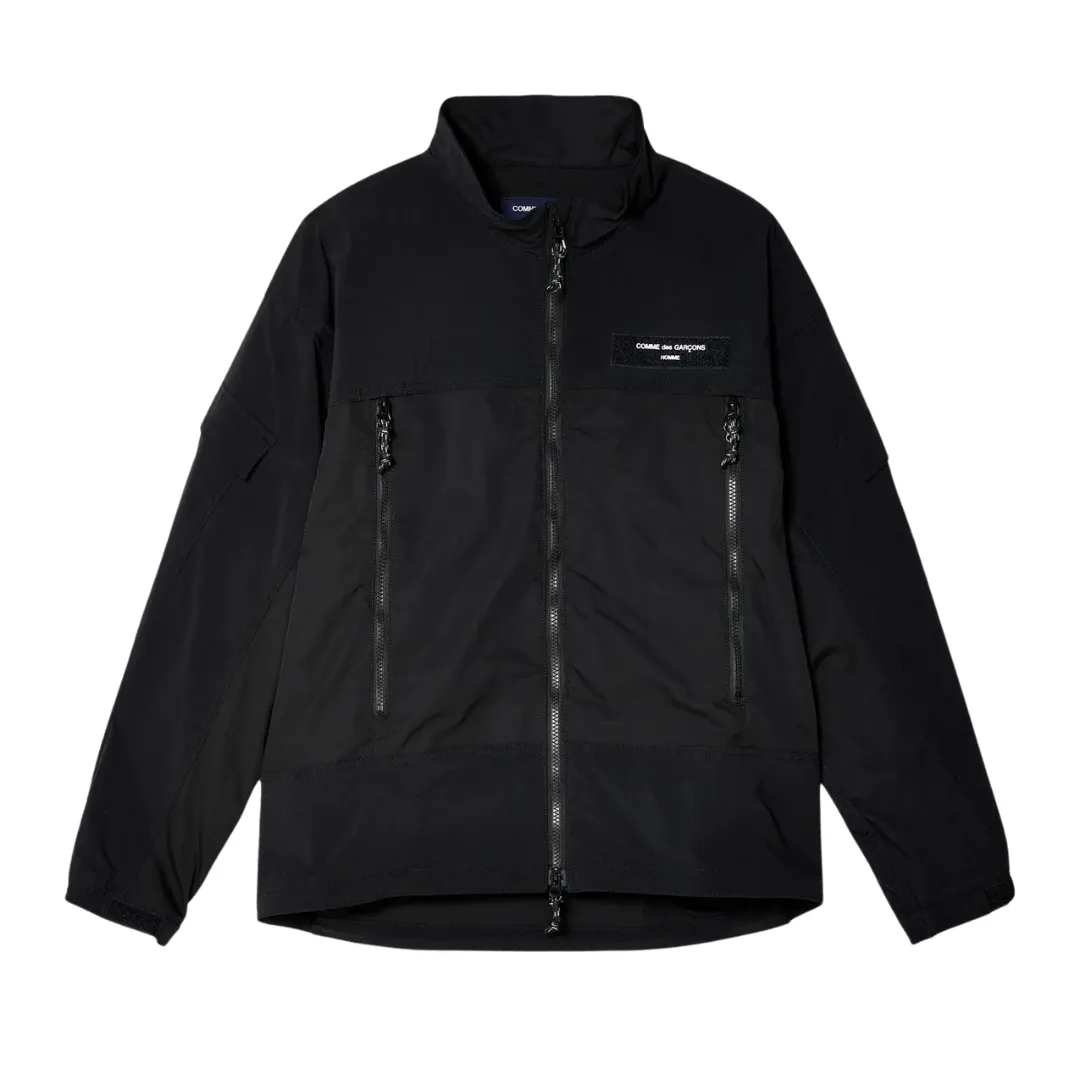 COMME des GARONS Homme Men's Zip Detail Jacket - Black