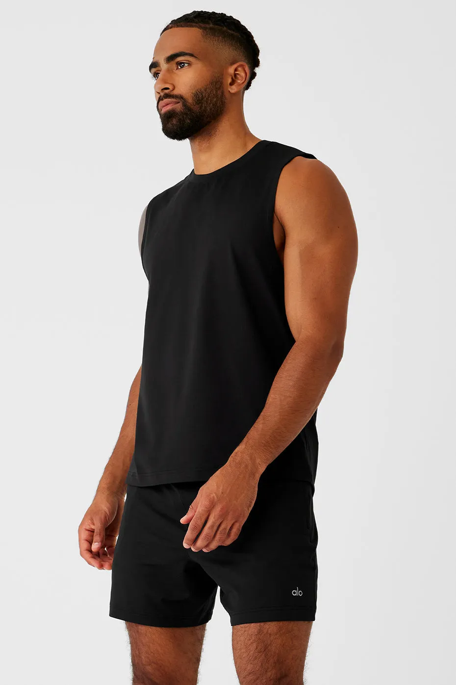 Conquer Muscle Tank - Black