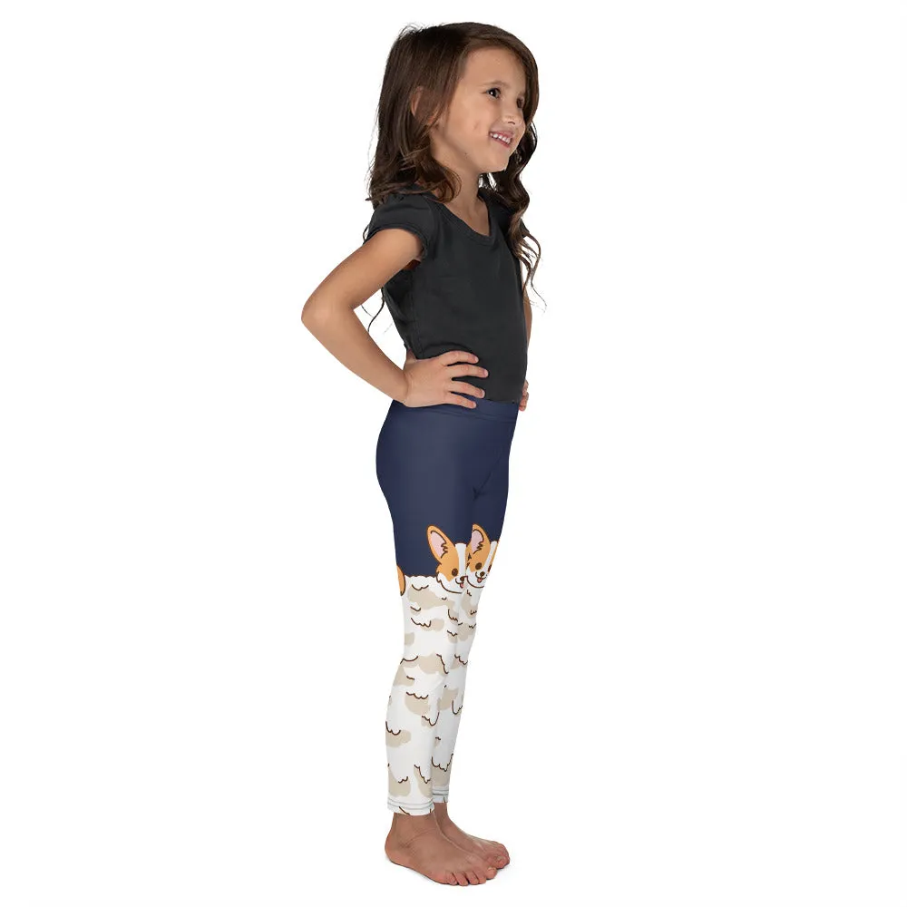 Corgi Design Kid's Leggings