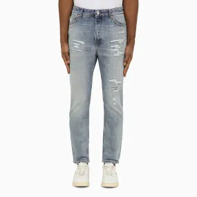 Department 5    Department 5 Drake Light Blue Slim Jeans