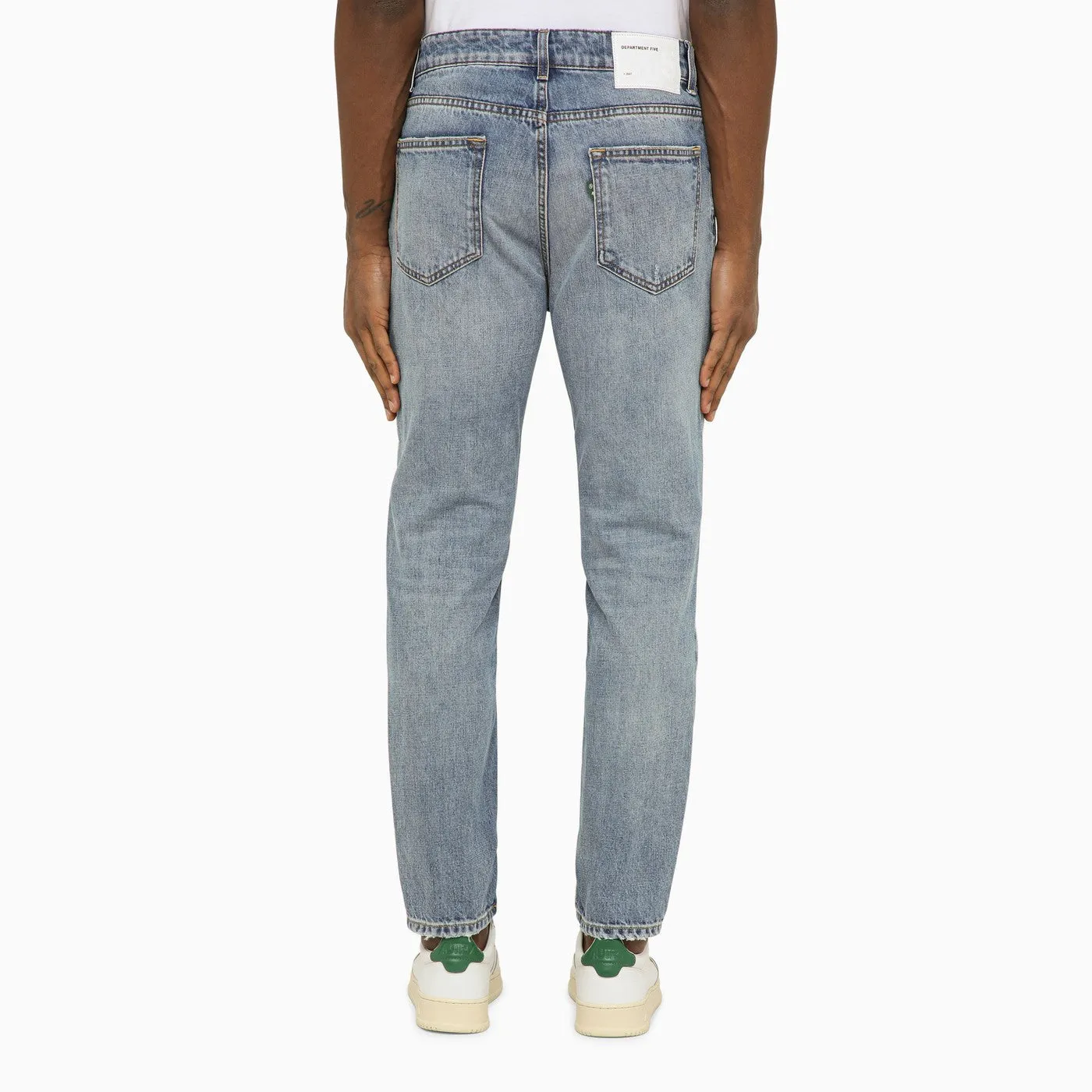 Department 5    Department 5 Drake Light Blue Slim Jeans