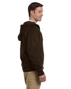 Dickies 470 Gram Thermal-Lined Fleece Hooded Jacket TW382 Dark Brown