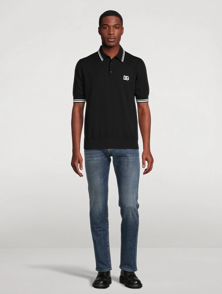 DOLCE GABBANA Cotton Polo Shirt