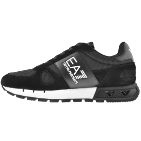 EA7 Emporio Armani Logo Trainers Black