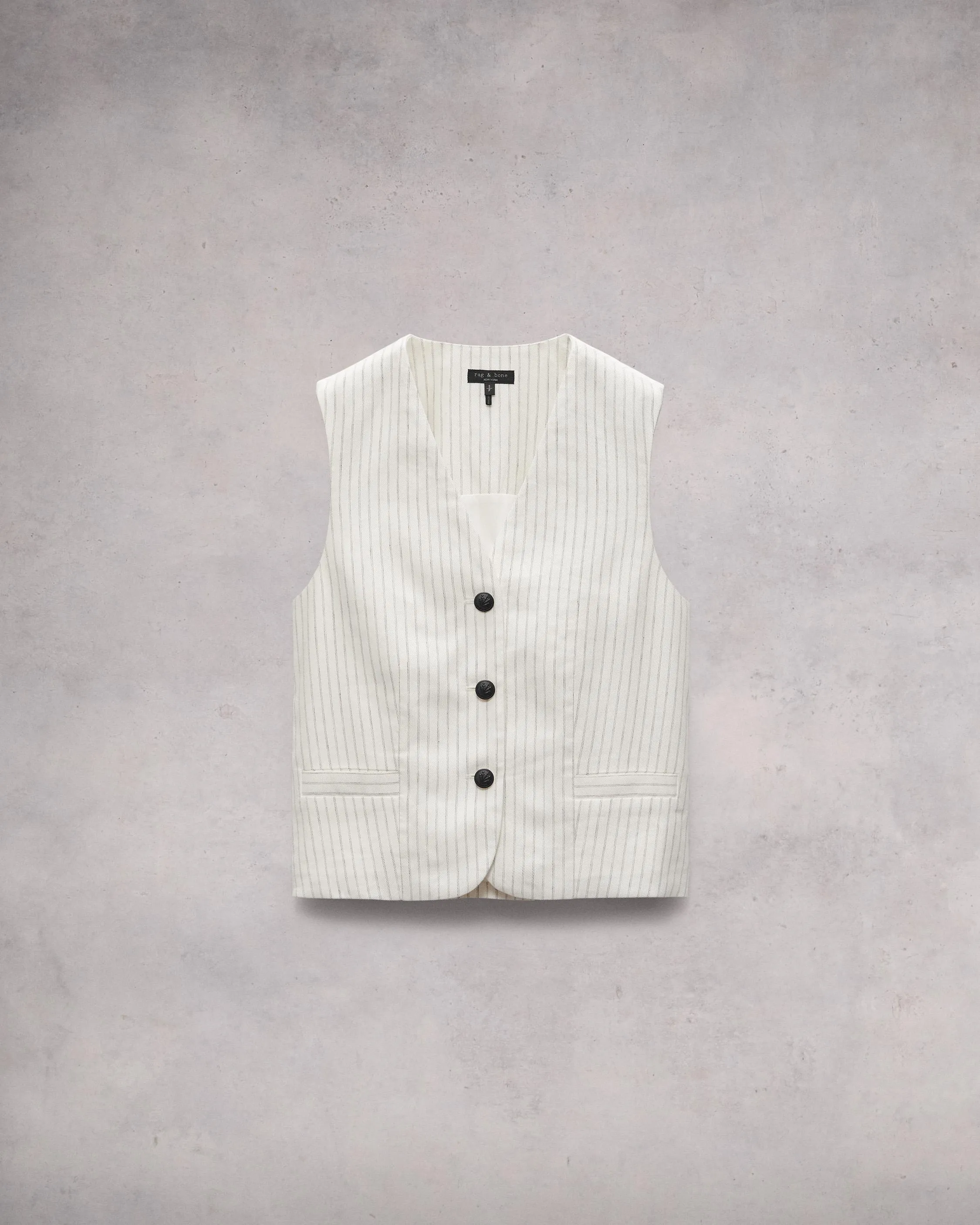 Erin Cotton Linen Vest