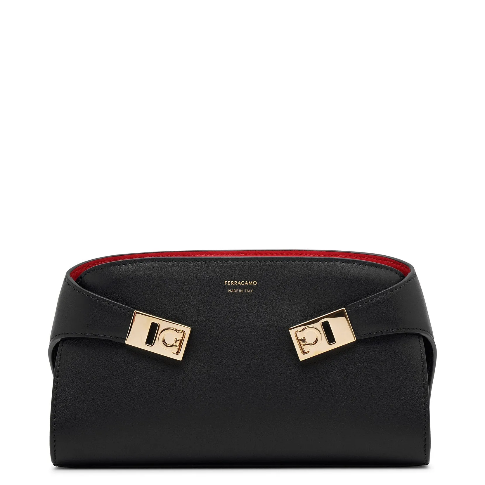 Ferragamo Hug black leather bag