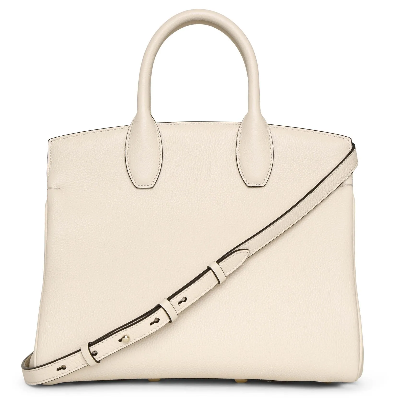 Ferragamo The Studio Small off white leather bag